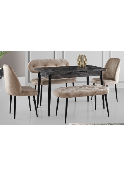 Vizon Kapitoneli Yemek Masası