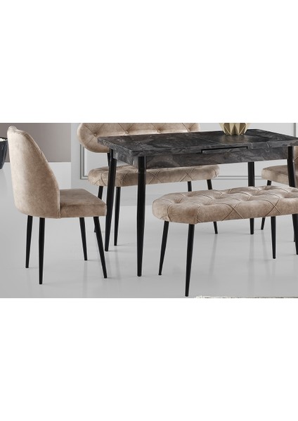 Vizon Kapitoneli Yemek Masası fiyatları