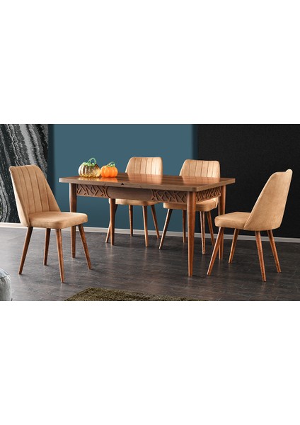 Dallas Açılır Yemek Masası Takımı