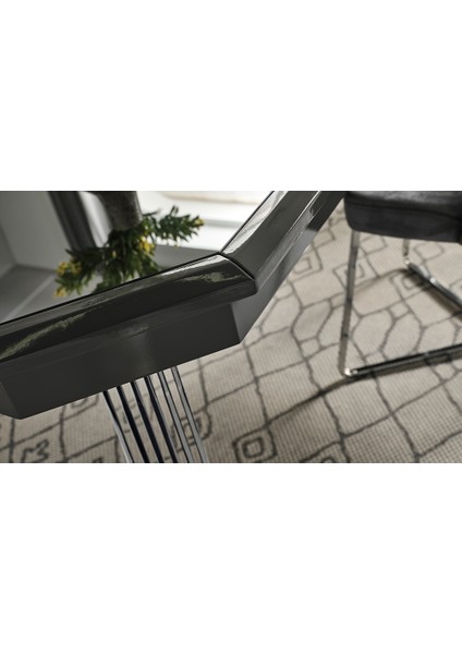 Suave Antrasit Yemek Masası Takımı modelleri