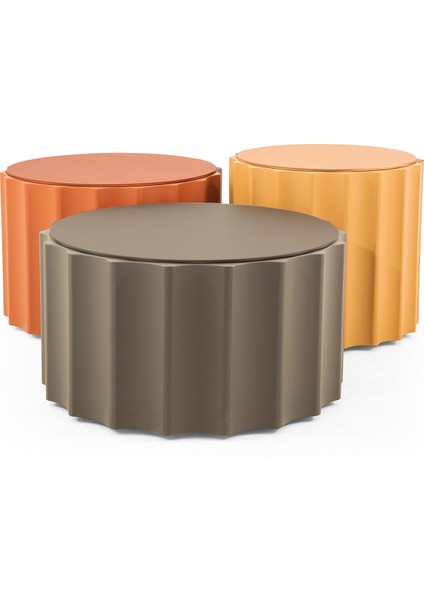 Prada Orta Sehpa Seti - Renkli fiyatları