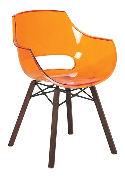 Opal Wox I Iroko Wood Sandalye 2 Adet