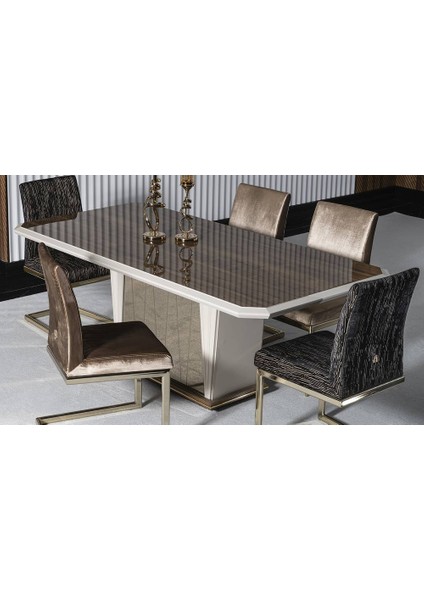 Amore Luxury Yemek Masası Takımı modelleri