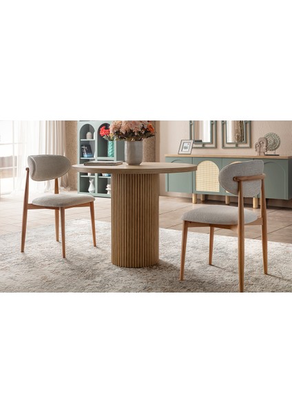 Logo Yemek Masası Takımı