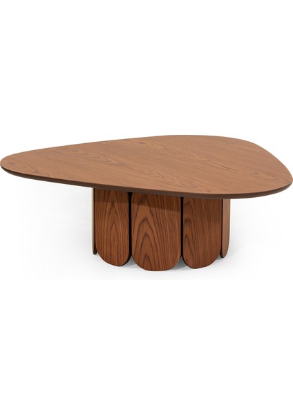 Mandala Ceviz Sehpa Seti - Geometrik modelleri