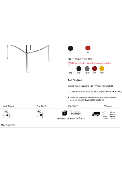 X-Treme Bsl Bar Sandalyesi 2 Adet indirimleri