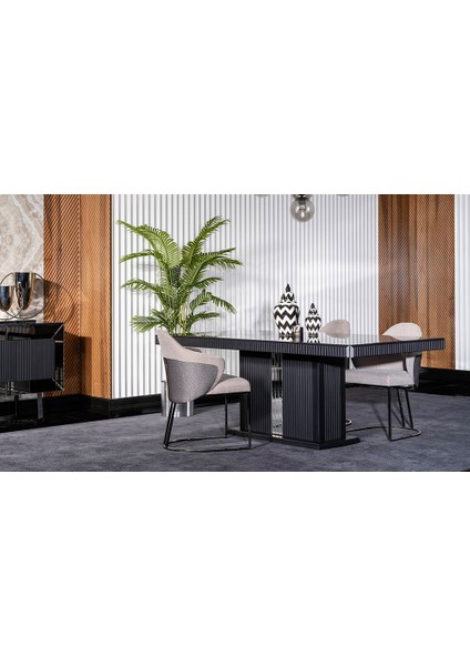 Estevan Luxury Yemek Masası Takımı fırsatları