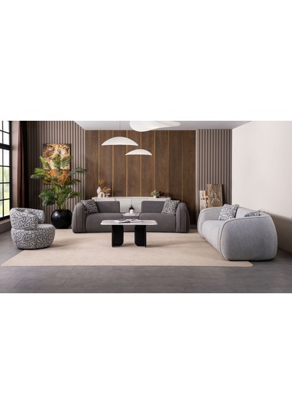 Lantes Koltuk Takımı - Antrasit