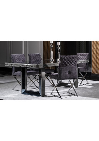 Nepal Luxury Yemek Masası Takımı V2