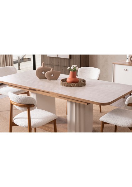 Flora Yemek Masası Takımı fiyatları