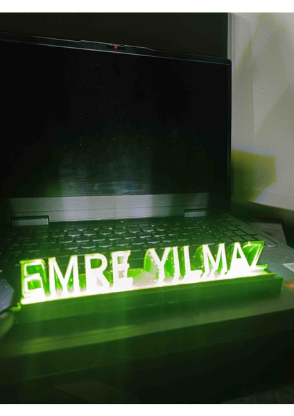 LED Işıklı Isimlik