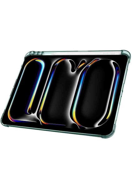 Apple iPad Pro 13 Inç M4 2024 Için Kılıf Pen Üçgen Kalem Bölmeli Case A2925 A2926 A3007 fırsatları