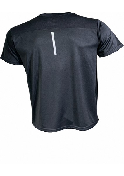 Erkek Siyah Türkiye A Milli Takım Logolu Günlük Spor Koşu Tişört fırsatları