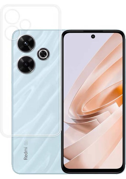 Xiaomi Redmi 13 4g ile Uyumlu Kılıf Şeffaf Kamera Korumalı Esnek Silikon Telefon Kılıfı Kapak indirimleri