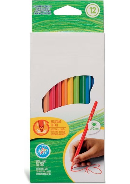 Glütensiz 12'li Kuru Boya + 12'li Pastel Boya Seti modelleri