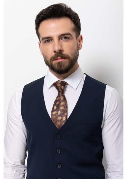 Düz Lacivert Renk Slim Fit Klasik Erkek Yelek fiyatları