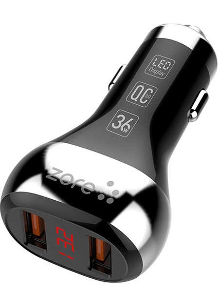 Zr-C2 Micro 2 In 1 Araç Şarj Seti