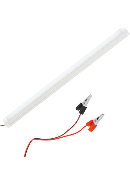 60 cm Akü Maşalı 12 Volt - 10 Watt T8 Ince LED Lamba (4199)