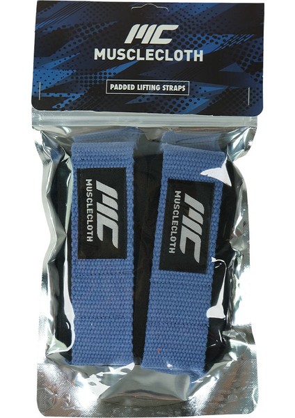 Padded Lifting Straps Mavi