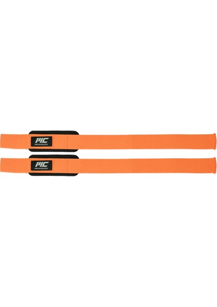 Padded Lifting Straps Turuncu