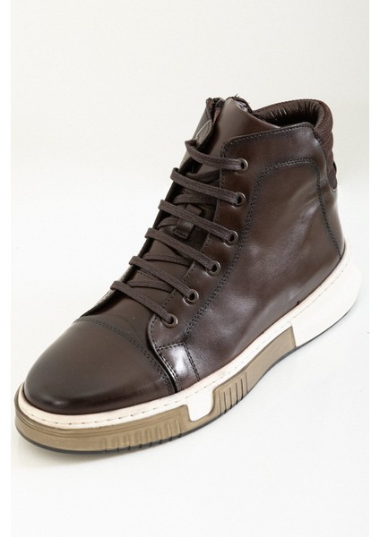 Kahverengi Erkek Deri Bot