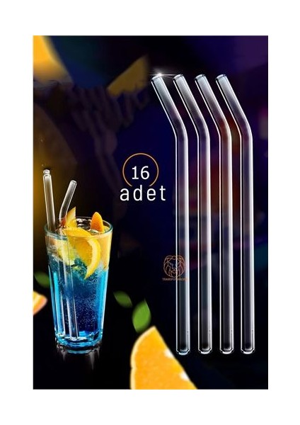 16 Adet Cam Pipet 718892 Toptan Paket