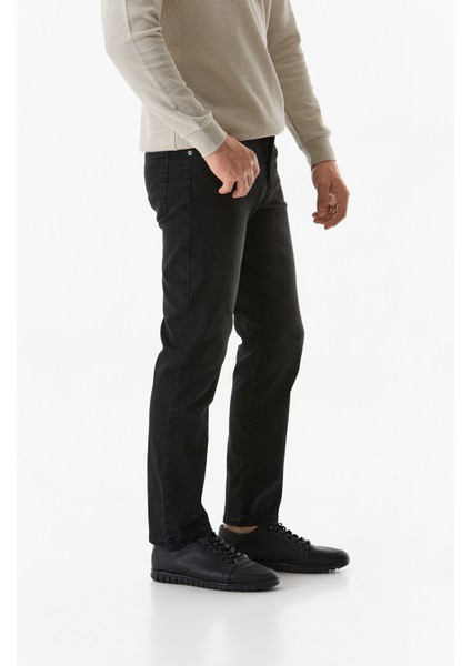 Fermuarlı Straight Jean Pantolon indirimleri