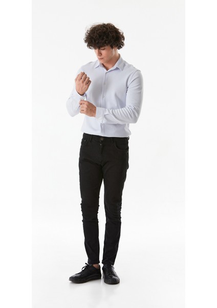 Fermuarlı Straight Jean Pantolon modelleri