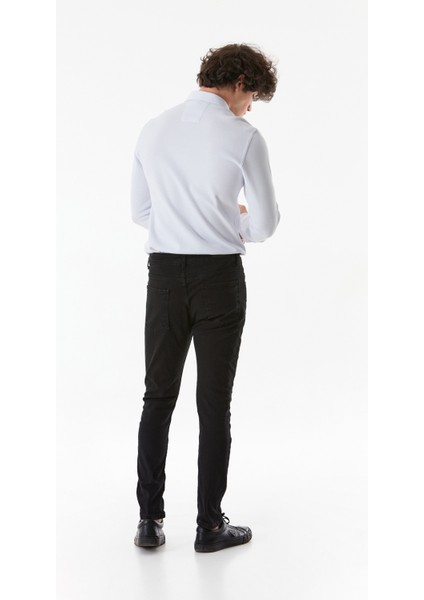 Fermuarlı Straight Jean Pantolon fırsatları