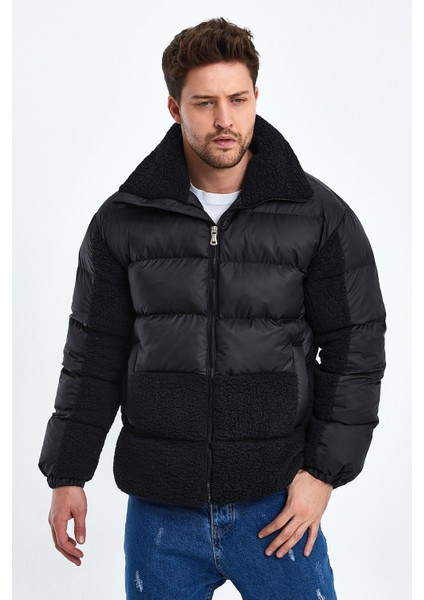 Dik Yaka Şişme Mont AF-K50638PRM