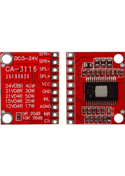 CA-3116 TPA3116  Audıo Modul Tv Ses Kartı 5V-24V Arası (4199)