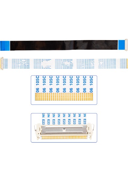 Go İthalat Awm 20706 30 Pin Lvds Flexi Kablo Hd Ready Ters Düz 3,1CMX40CM Soketli (4199)