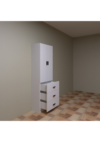 GB-3850 3 Çekmeceli 2 Kapaklı Çok Amaçlı Dolap fiyatları