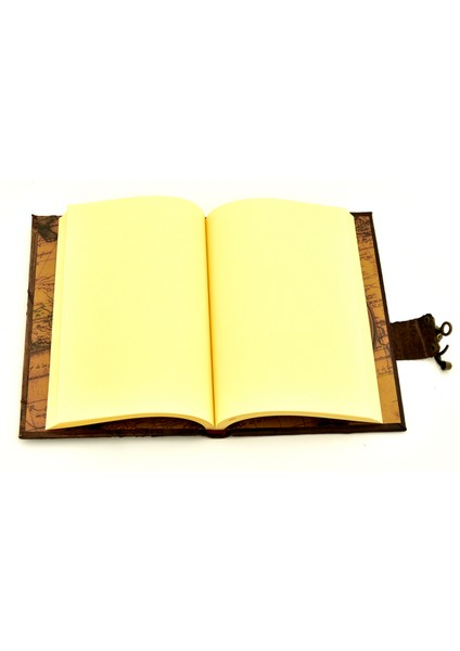 El Yapımı Kurt Eskitme Hakiki Deri Şamua Kraft Kağıt Hediyelik Anı Günlük Defter fırsatları