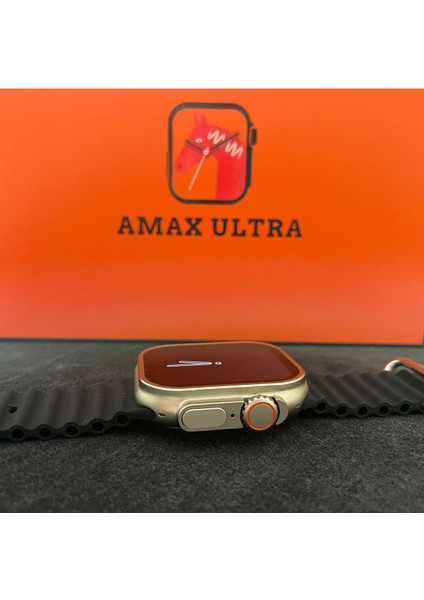 Watch 8 Ultra 49MM Vidalı Hediyelik Amax Ultra Akıllı Saat (Koruma Kılıfı Çift Kordon Hediye) fırsatları