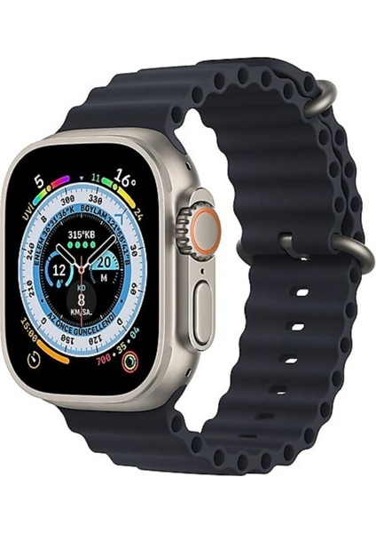 Watch 8 Ultra Akıllı Saat Watch Adım Sayar Nabız Ölçer Full Fanksiyonlu