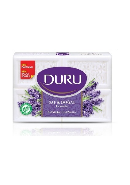 Sabun Banyo Saf&doğal 600 Gr. Lavanta (4'lü)