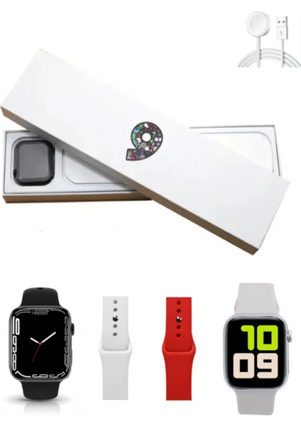 H12PRO Akıllı Saat Watch 9 45MM Amoled 4gb Rom Ses Kaydı Localmüzik E-Book Pusula Alarm 3 Kor fırsatları