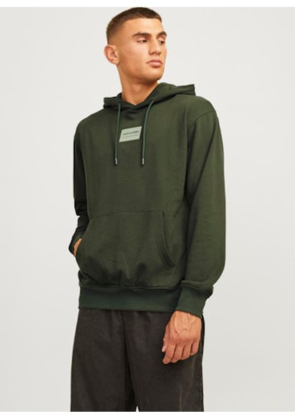 Kapüşon Yaka Haki Erkek Sweatshırt 12256841_JJHAKKAI Sweat Hood fiyatları