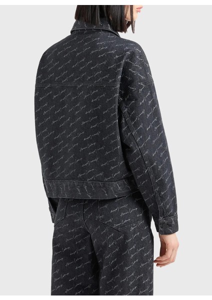 Siyah Kadın Denim Ceket 6DYB20 fırsatları