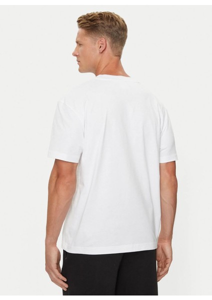 Calvin Klein Bisiklet Yaka Beyaz Erkek T-Shirt K10K114091YAF