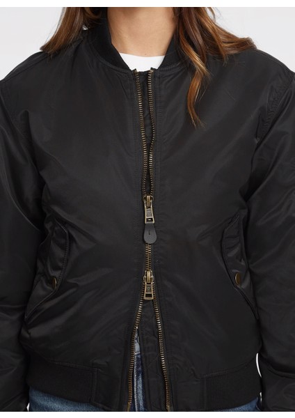 Normal Siyah Kadın Ceket Gj Bomber Jkt - Recy Nylon Satın 16 modelleri
