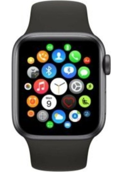 Xiaomi Redmi Note 8 Pro Watch 6 Series Akıllı Saat + Siyah Tws I12 Bluetooth Kulaklık (Uyumlu)