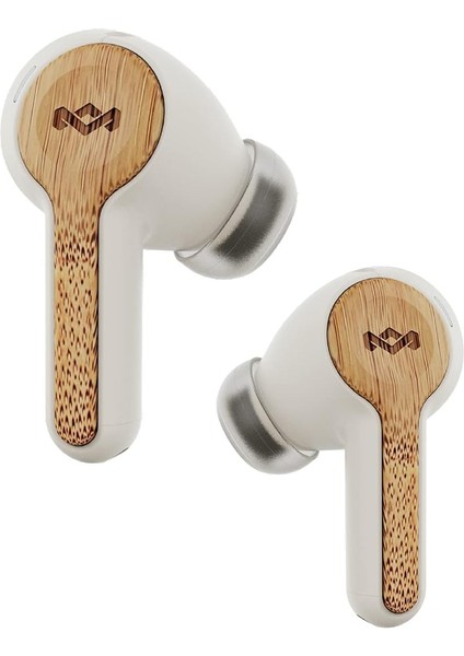 Of Marley Rebel Kulak Içi Bluetooth Kulaklık, Sürdürülebilir Üretim, Kablosuz Ses, Şarj Edilebilir ve Dokunmatik Kontrol Fonksiyonlu, 30 Saat Çalma Süresi, Şık ve Taşınabilir Şarj Kılıfı