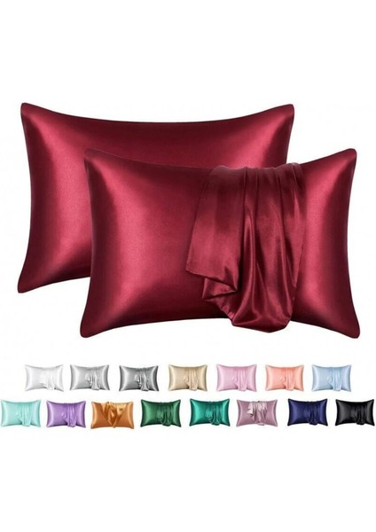 Boby Silk %100 Natural Hakiki Ipek Yastık Kılıfı - Pillow Case - %100 Luxury Natural Silk
