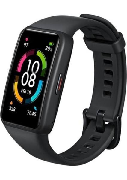 Band 6 Spor Saat 1.47" Amoled Ekran Meteor Siyah Akıllı Bileklik Resmi Distribütör Garantili modelleri