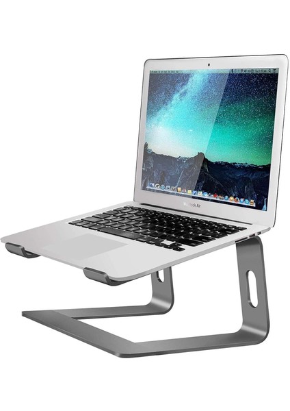 M5 Alüminyum Ergonomik Macbook Bilgisayar Standı - Space Gray
