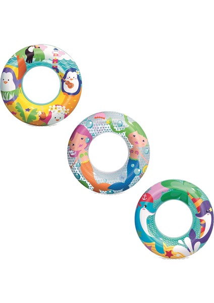 51CM Deniz Canlısı Yüzme Simidi