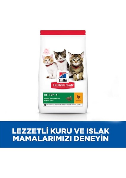 Kitten Tavuklu Yavru Kedi Maması 1+0.5 kg