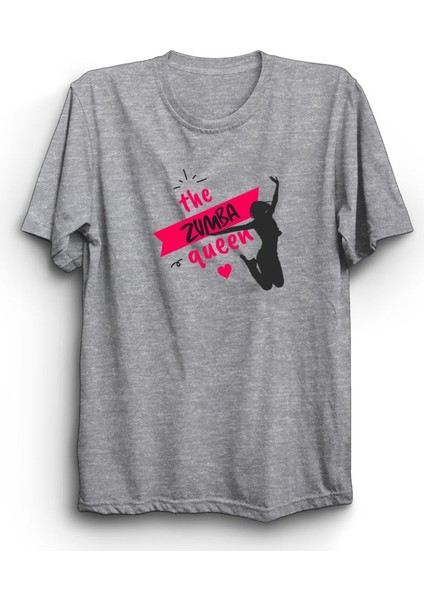 Zumba Queen, Dans, Dance, Zumba Kraliçesi, Gym, Dancing %100 Pamuk Tişört